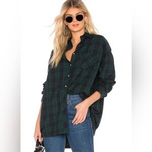 Superdown Audriana Oversized Flannel